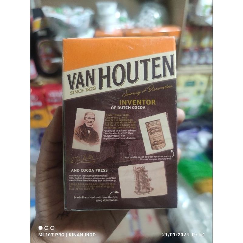 

coklat bubuk Van Houten