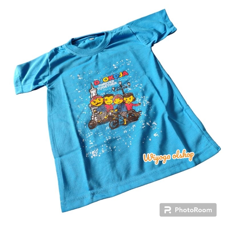 Grosir & ecer kaos anak khas jogja / kaos anak khas jogja / kaos anak khas malioboro jogja / kaos an
