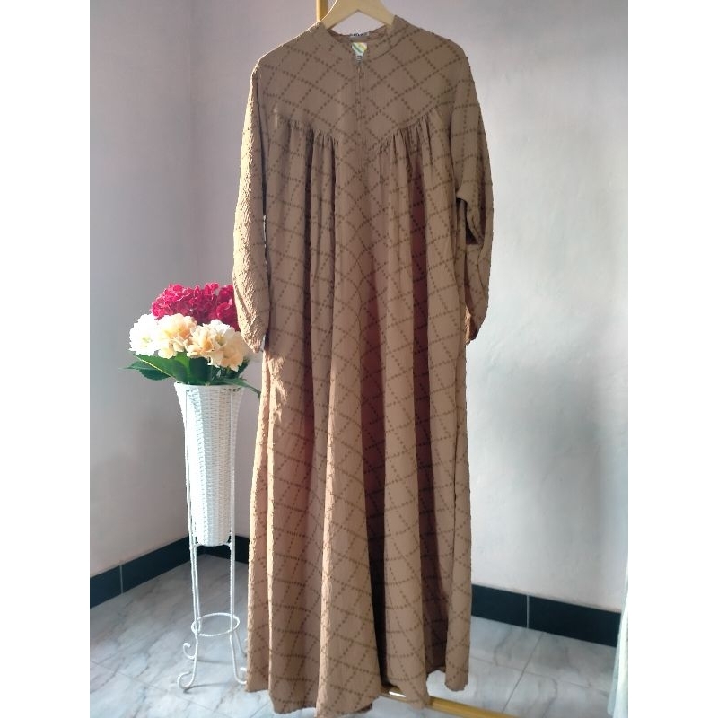 Gamis kringkle premium brand mozz