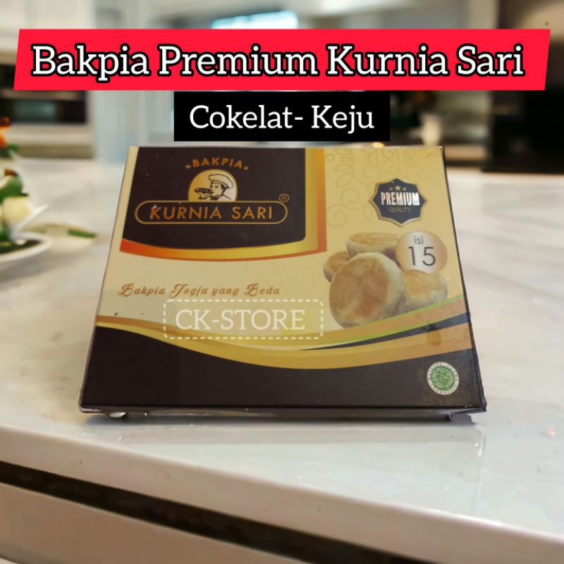 Bakpia Kurnia Sari Premium Coklat - Keju