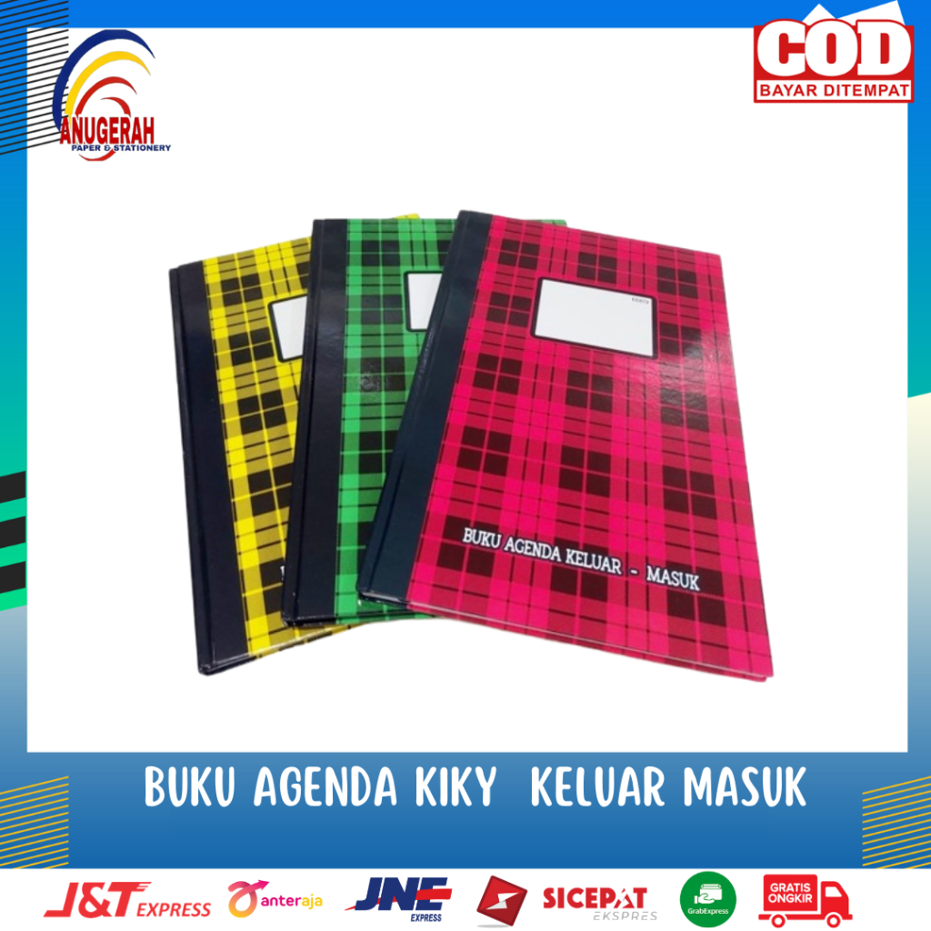 

BUKU AGENDA KIKY KELUAR MASUK (PCS)