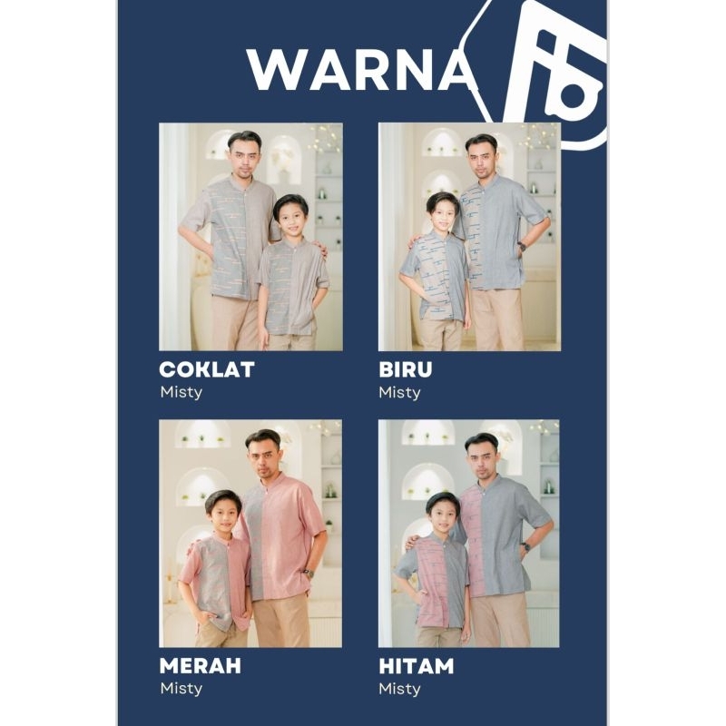 KOKO ALTHAFF HASBI SERIES SATUAN / KOKO ALTHAFF DEWASA / KOKO ALTHAFF ANAK / BAJU KOKO ALTHAFF