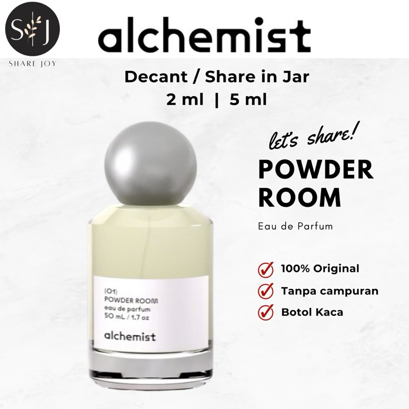 DECANT ALCHEMIST Parfume 100% Original (Share in Bottle/mini size)