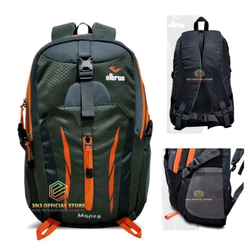 Tas Ransel Beackpack Elbrus Monza 20L / Tas Ransel Pria / Tas Sekolah