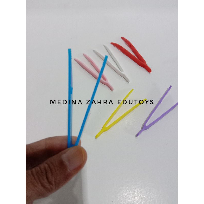 Capit Mini Tweezer Mini Plastik Mainan Edukatif
