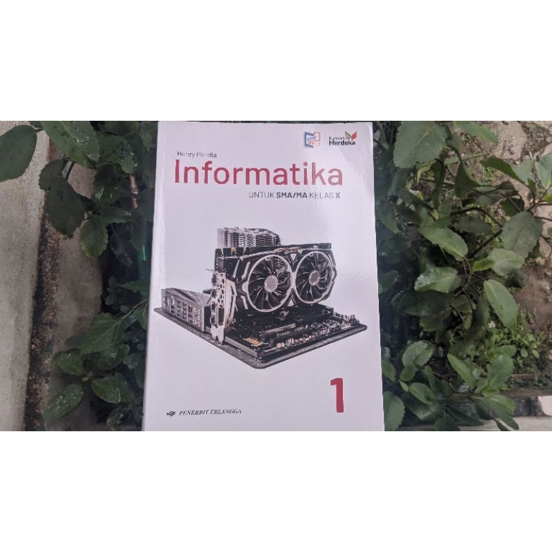Preloved Buku Informatika Erlangga Kelas 10 Kurikulum Merdeka
