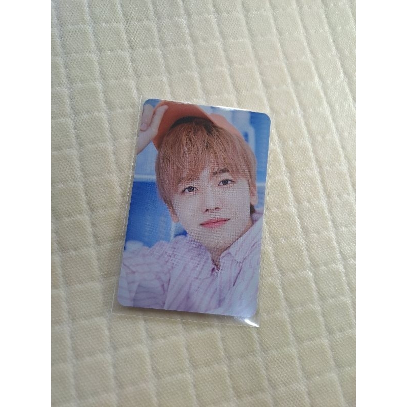 Photocard Jaemin Cap TC laundry Shop NCT Dream official