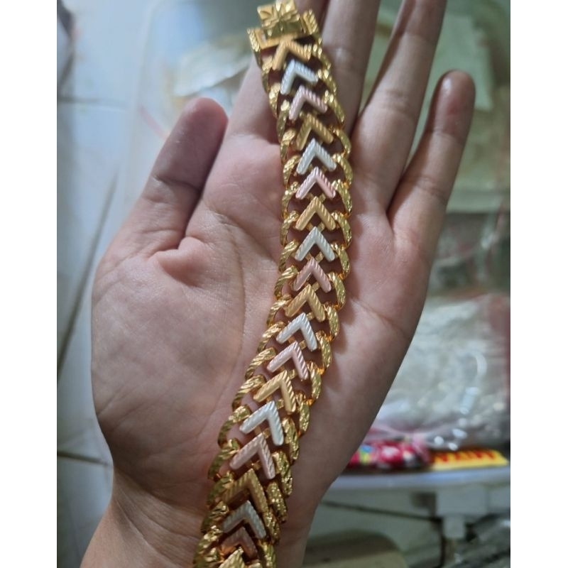 Gelang Kombinasi Emas Muda kadar 15% (8,4 Gram)