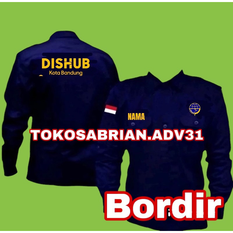 KEMEJA DISHUB BAJU DISHUB SERAGAM DISHUB