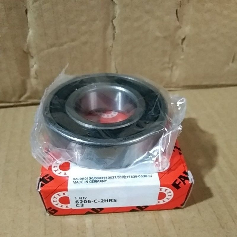 Bering FAG 6206 tutup karet