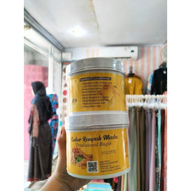 LULUR REMPAH MADU TRADISIONAL BUGIS