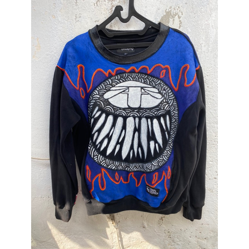 CREWNECK “DARBOTZ” custom  lotre