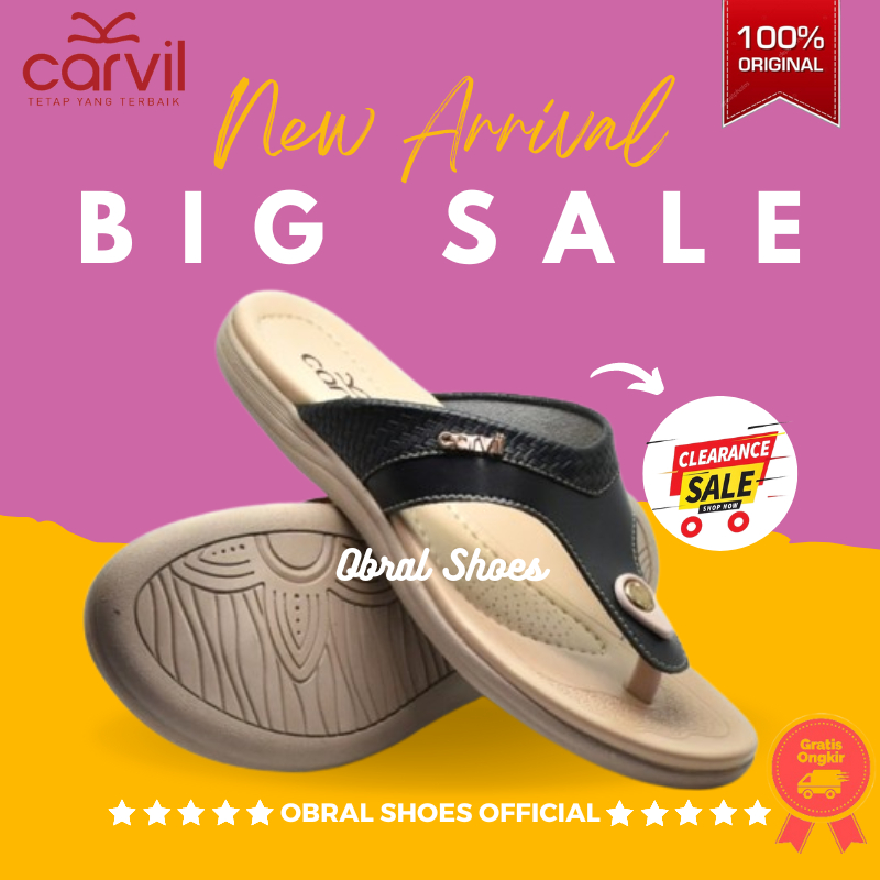 Carvil Viani 01L Sandal Casual Wanita Original
