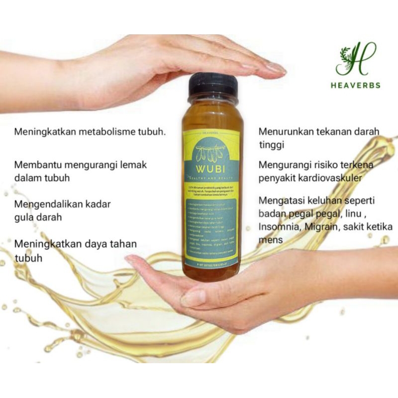 

WUBI MINUMAN PROBIOTIK HEAVERBS BANTU TURUN BB