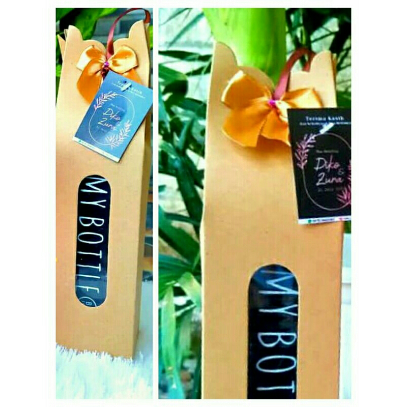 Box Botol minum souvenir aneka motif