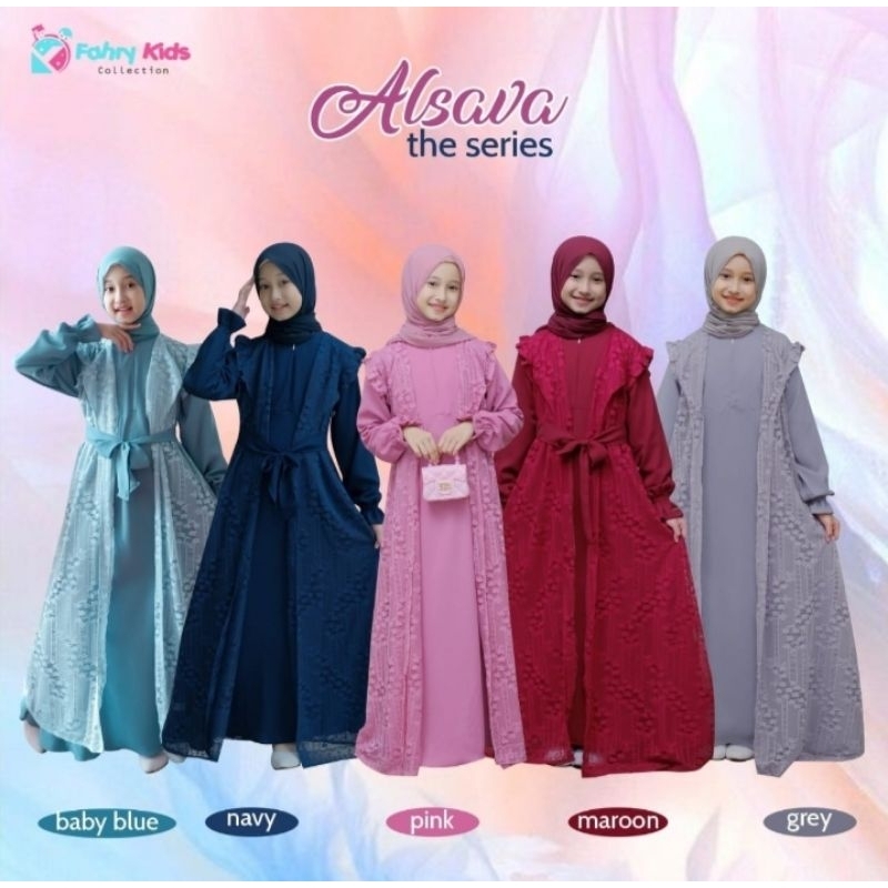 Gamis Anak Alsava The Series By Fahry Kids