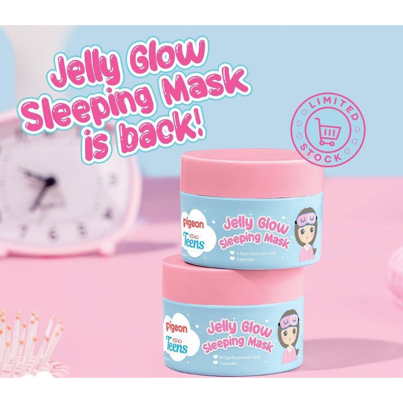 PIGEON Teens Jelly Glow Sleeping Mask 30g