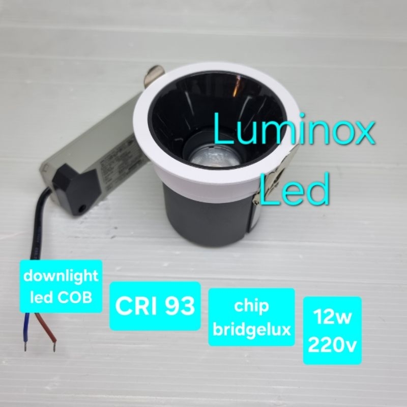 downlight cob 4000k 12w 12watt / spotlight plafon led 12 watt 12 w naturalwhite 220volt