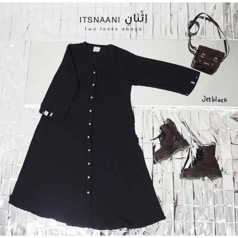 Preloved ITSNAANI ABAYA SZ L | BySOFNI X UMMUSZA