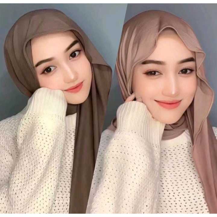 HIJAB PASMINA JERSEY PREMIUM//HIJAB PASHMINA JERSEY TERLARIS//HIJAB JERSEY KAOS ADEM//HIJAB JERSEY//