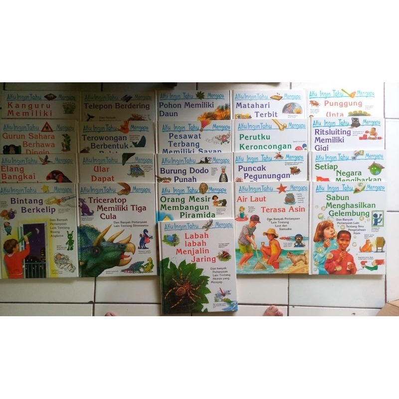 Buku Ensiklopedia Aku Ingin Tahu by Grolier