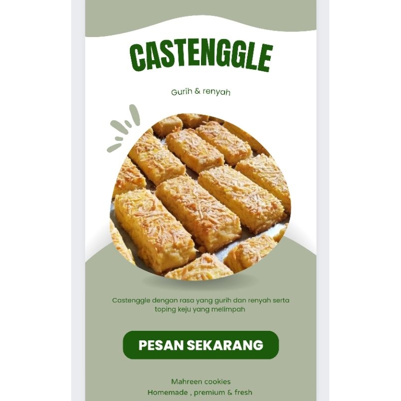 

kue kering lebaran // cookies premium // kastenggle premium