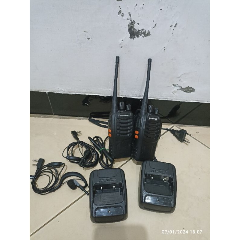 HT BAOFENG BF888S second ( SEPASANG / 2 UNIT)