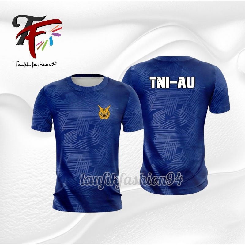 kaos jersey Dryfit TNI AU 5 varian warna pakaian Sport/kaos jersey embos tni au/baju dryfit embos je