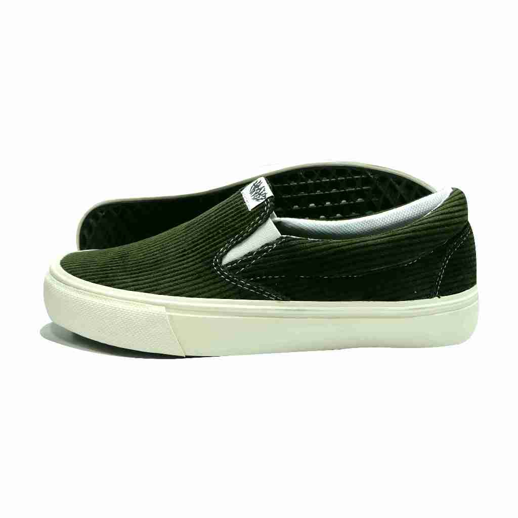 HOOKZ.INC - Sepatu Slip Coudra Army Green| | Sepatu Pria Wanita | Original 100%