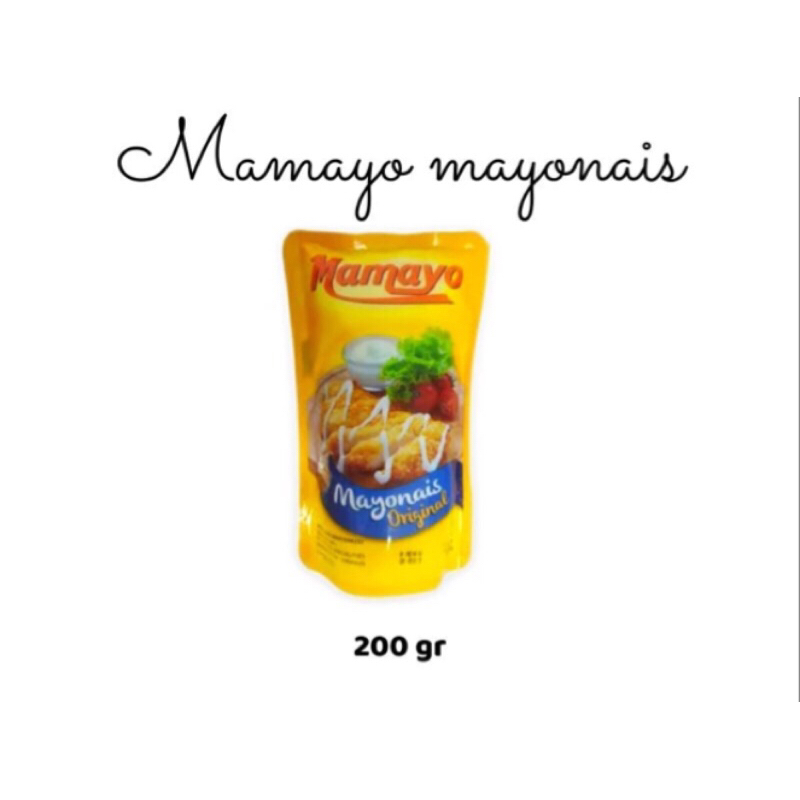 

Mayonaise Mamayo 200gr