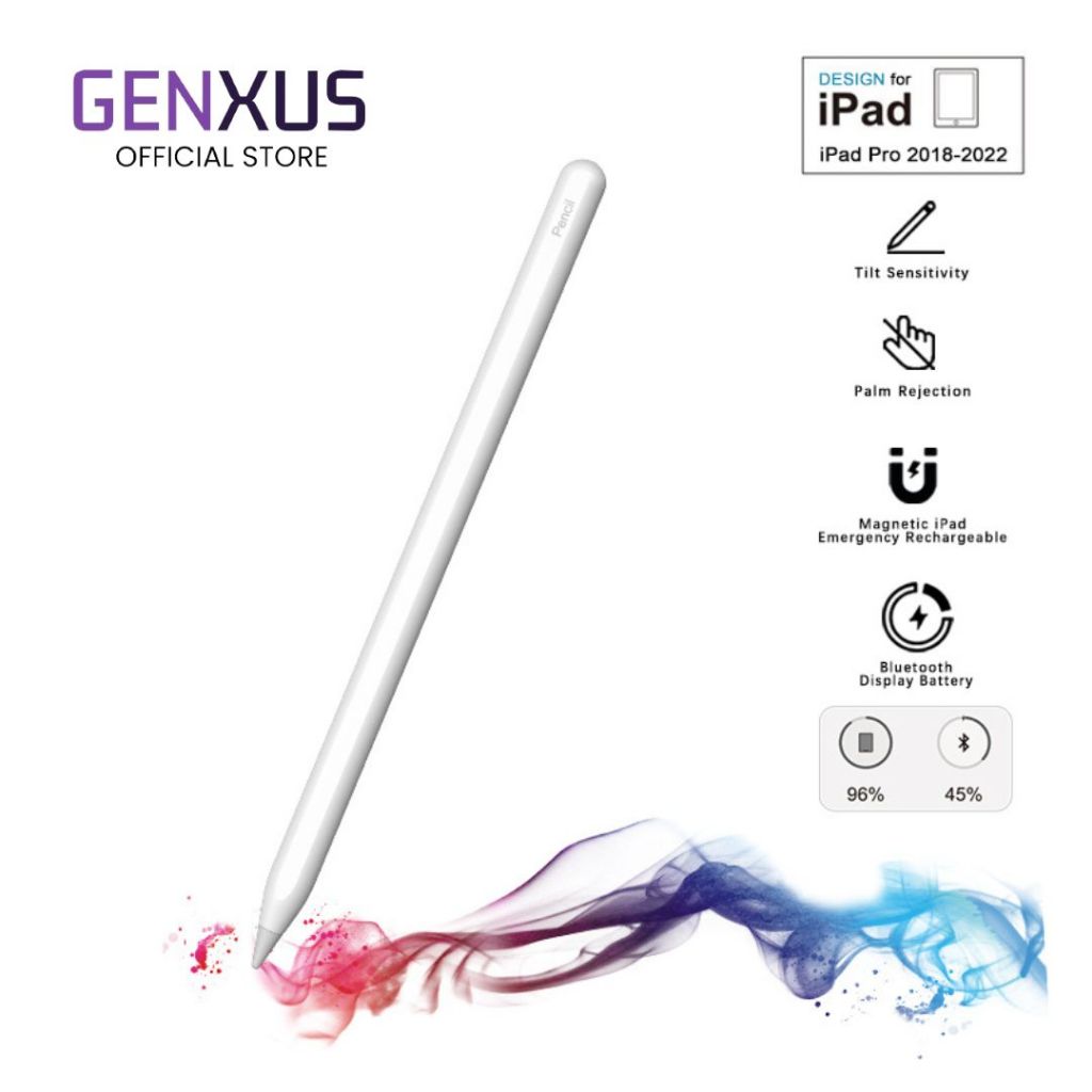 Genxus Stylus Pen  With Palm Rejection Magnetic Function Active Stylus Drawing Capacitive Pencil for Xiaomi Huawei Tablet Pen IOS Android