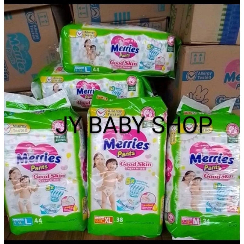 MERRIES PANTS GOOD SKIN NBS 40,M32,L28,Xl26,M48,L42,XL38, XXL28 JunDW