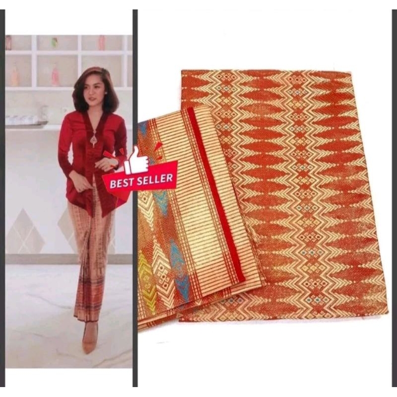 Rok songket selendang/songket siap pasang//rok songket jadi//rok songket murah