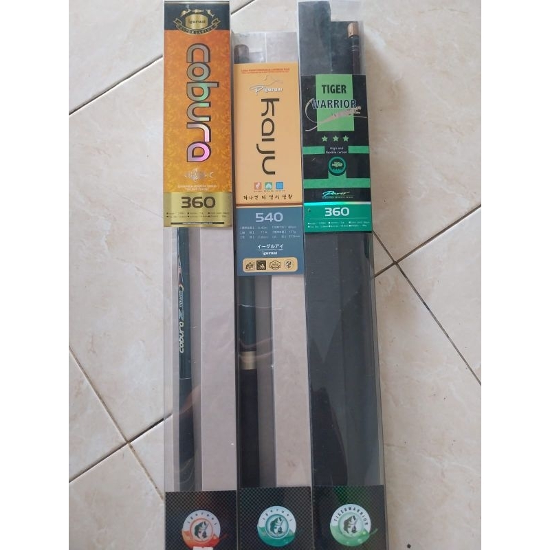 TEGEK IGURUAI LANGKA BUNGKUS MIKA KAIJU COBURA TIGER WARRIOR FREE PACKING PIPA