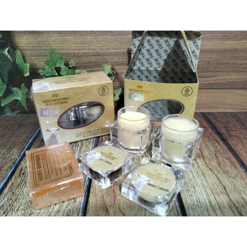 Cream Susu Domba Gold Holo MDS Original 100 % 15 gr