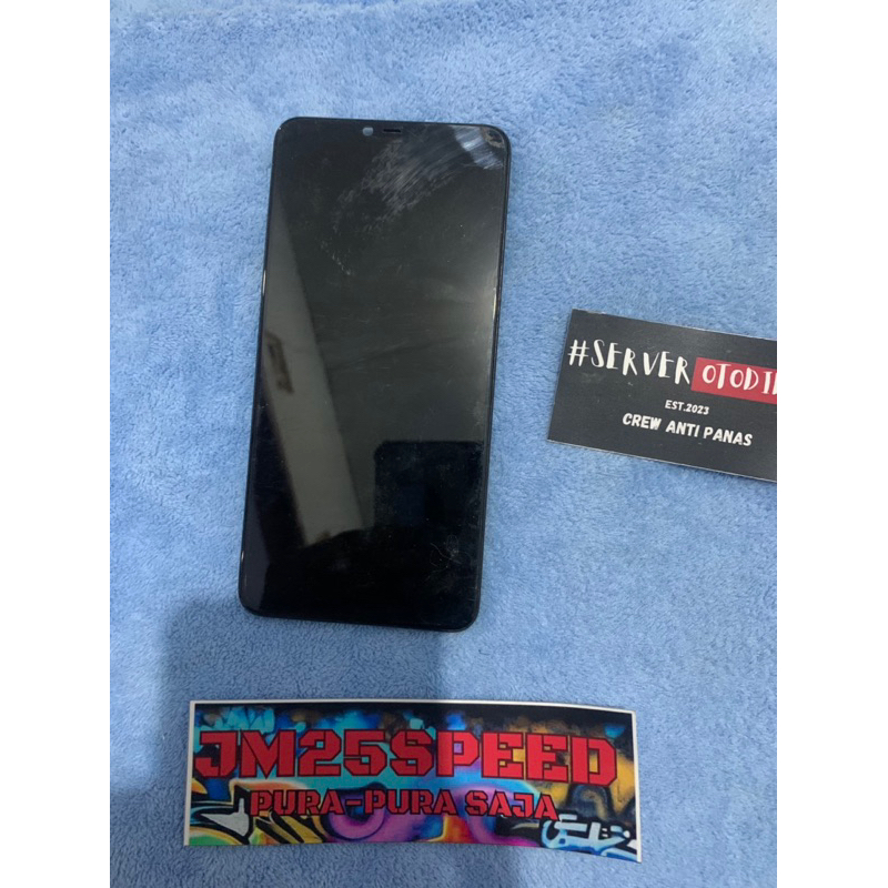 lcd + frame oppo a3s cabutan gambling