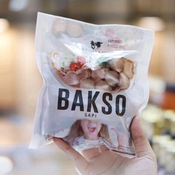 

wilson meier bakso sapi / meat ball / baso by bernardi factory shop