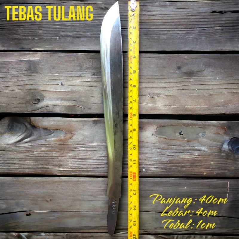 MODEL TATOR perkakas tebas tulang digunakan untuk tebas tulang KAMBING BAMBU,KAYU,RANTING KHUSUS BEN