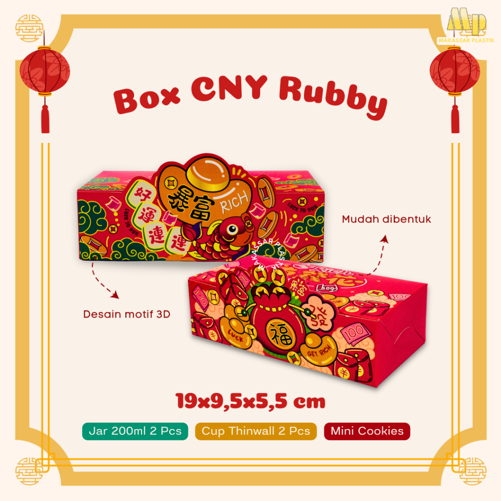 

Box Hampers Imlek Ruby @10 Pcs