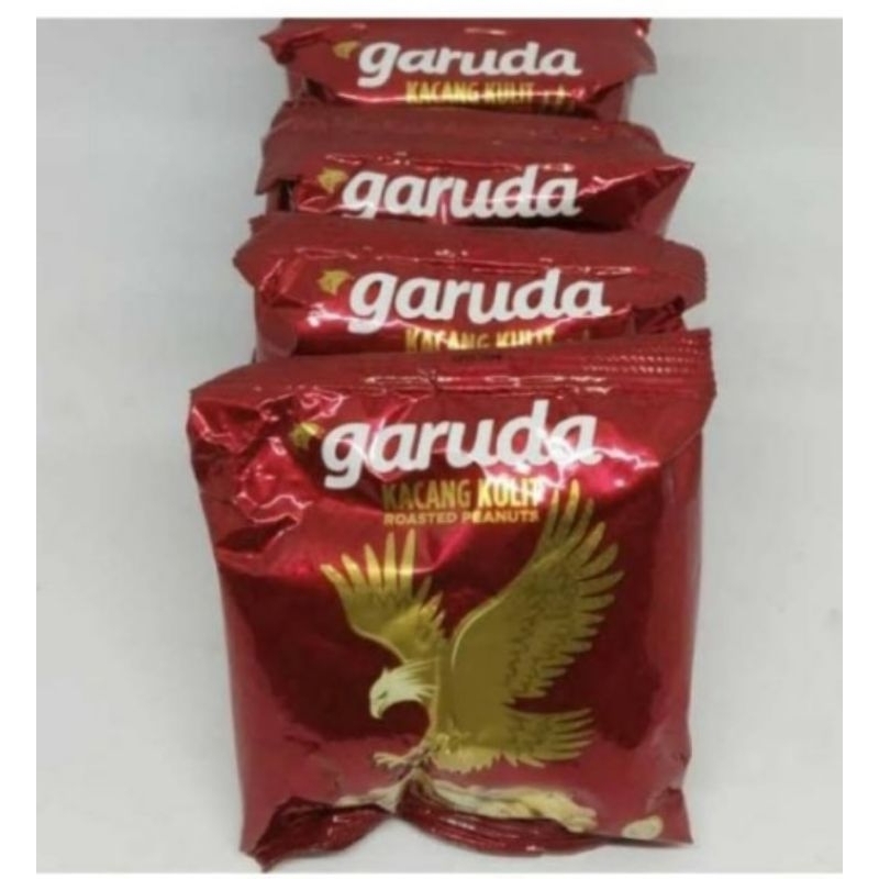 

Kacang kulit Garuda saset isi 10 pcs