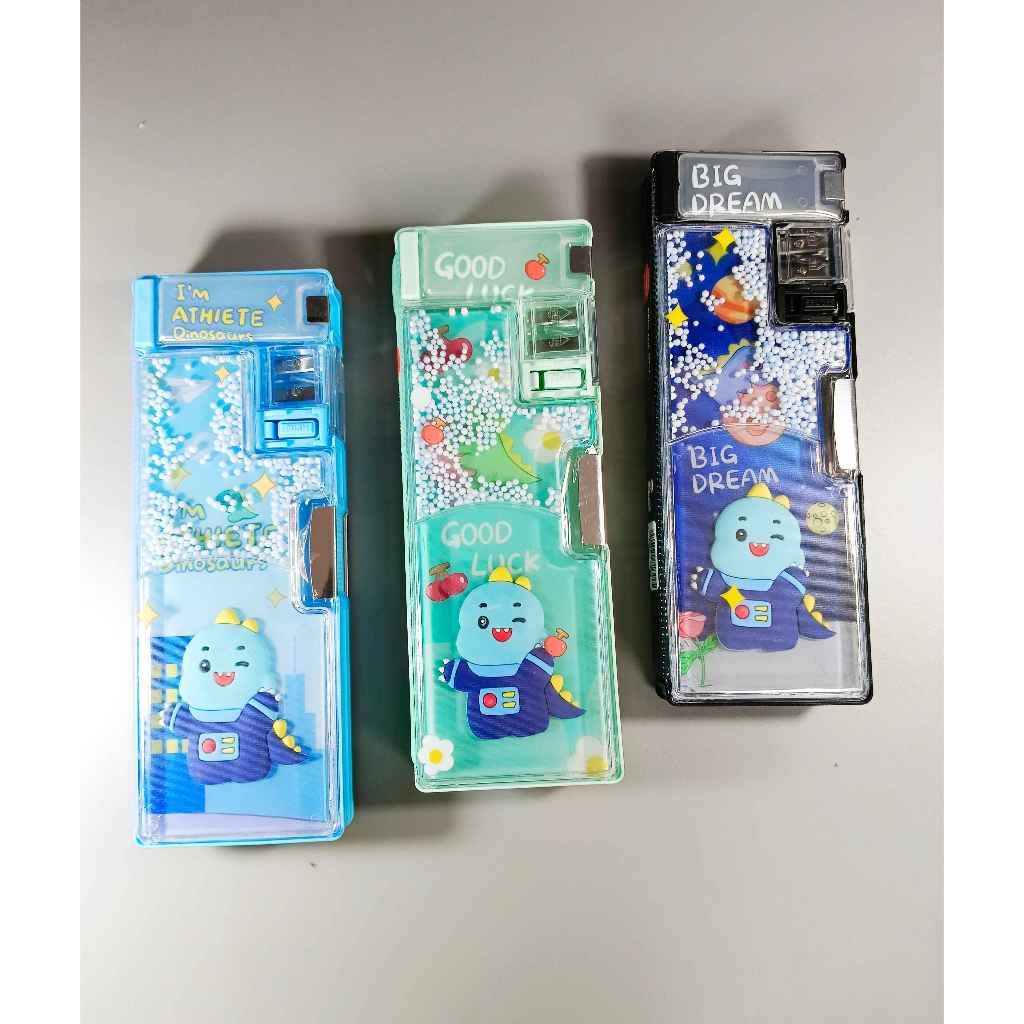 

(PCS) KP MAGNET XPM 557-3 1/2 GABUS / KOTAK PENSIL MAGNET DINOSAURUS