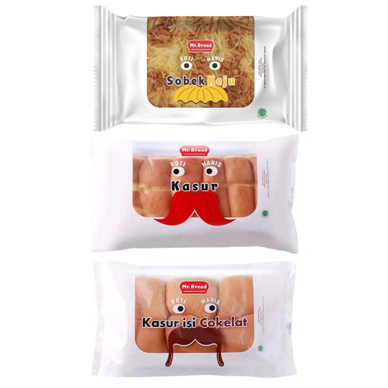 KHUSUS KIRIM INSTAN Mr bread roti kasur fresh setiap hari