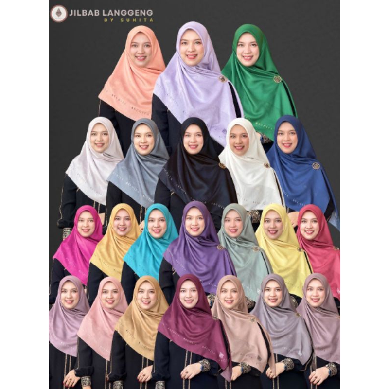 Jilbab Suhita/Jilbab Suhita terbaru/jilbab Langgeng