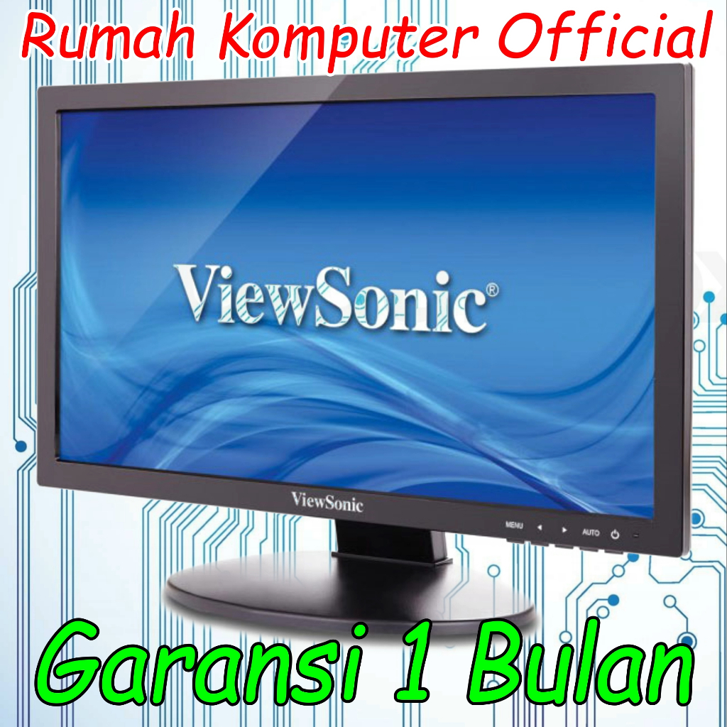 LED Monitor 16 inch ViewSonic - Wide Screen