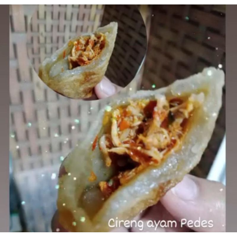 

cireng isi ayam suwir