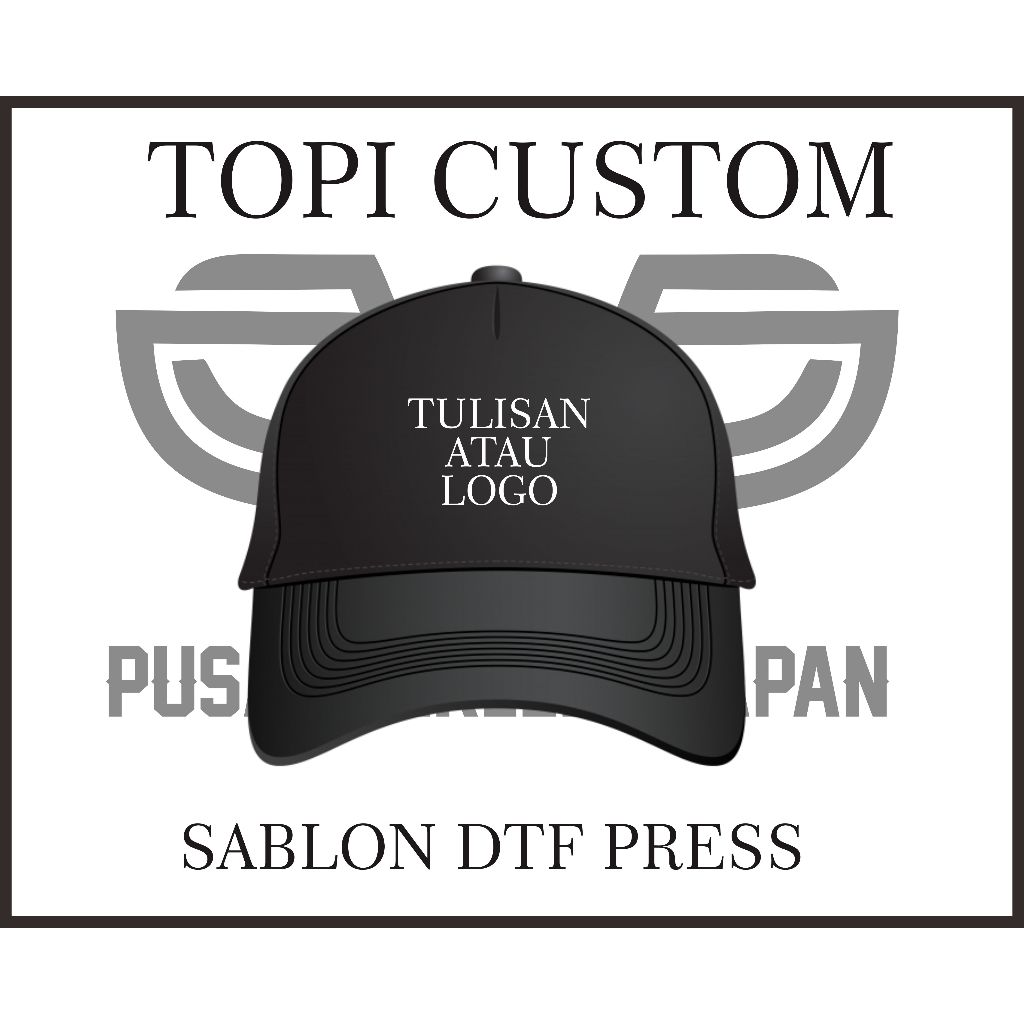 TOPI SABLON CUSTOM SATUAN / TOPI TRUCKER SABLON CUSTOM SATUAN / TOPI TRUCKER CUSTOM DESIGN SENDIRI D