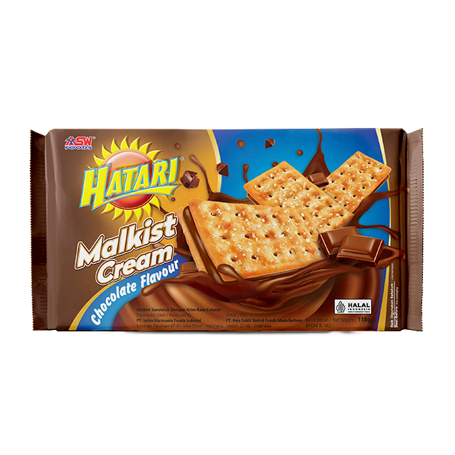 

QH Hatari Malkist Cream Chocolate 118 gr ( 28 Pcs ) - Karton