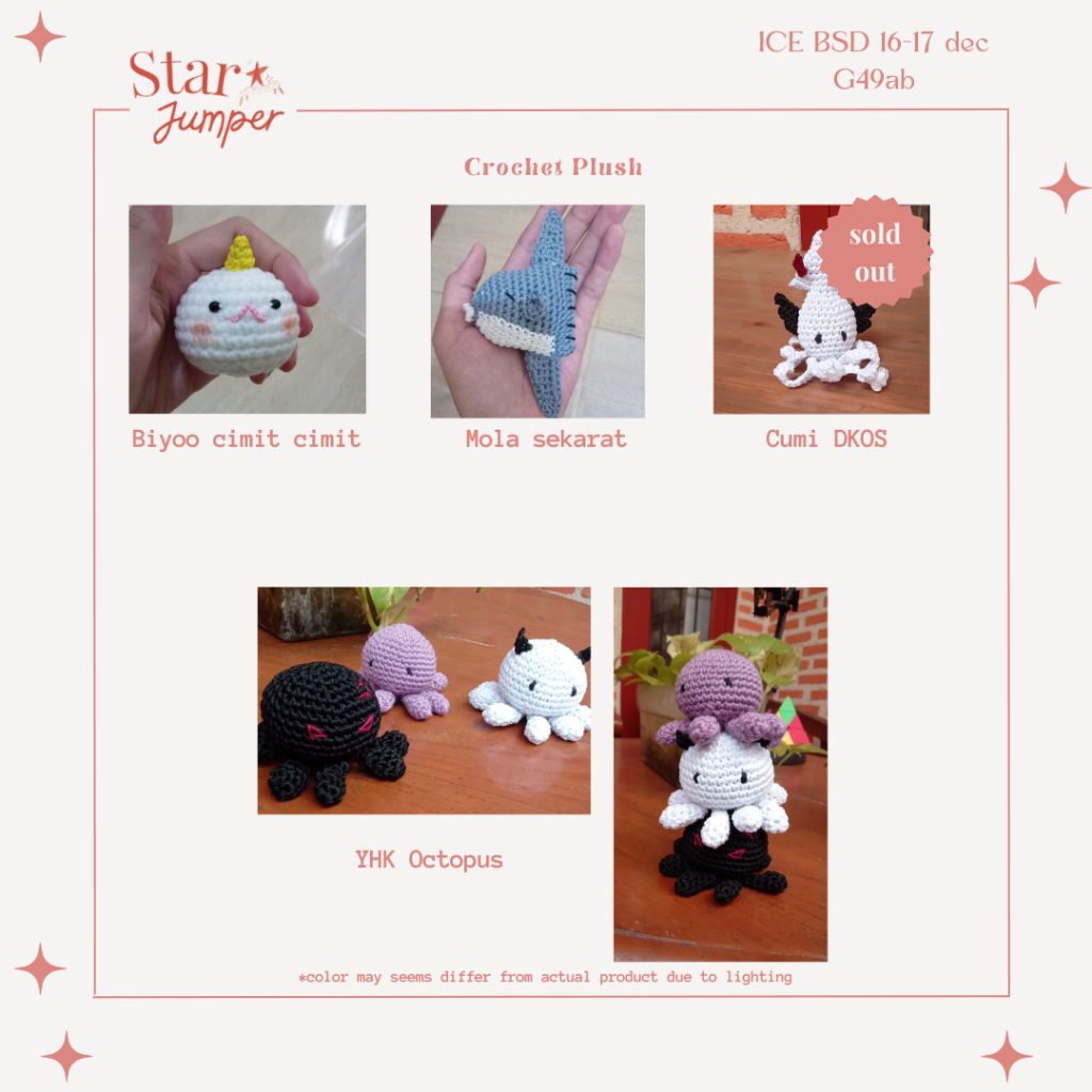 crochet omniscient reader viewpoint amigurumi boneka rajut biyoo octopus mola mola kim dokja yoo joo