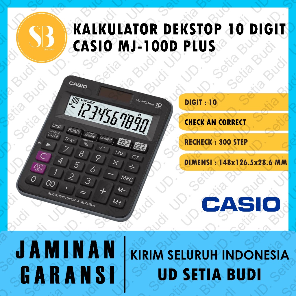 

Kalkulator Desktop Casio MJ-100D Plus