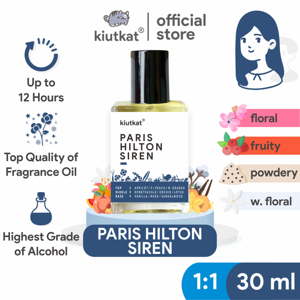 PARIS HILTON SIREN by LUZI - Parfum Wanita Original Isi 30ml | Searah PARIS HILTON - SIREN